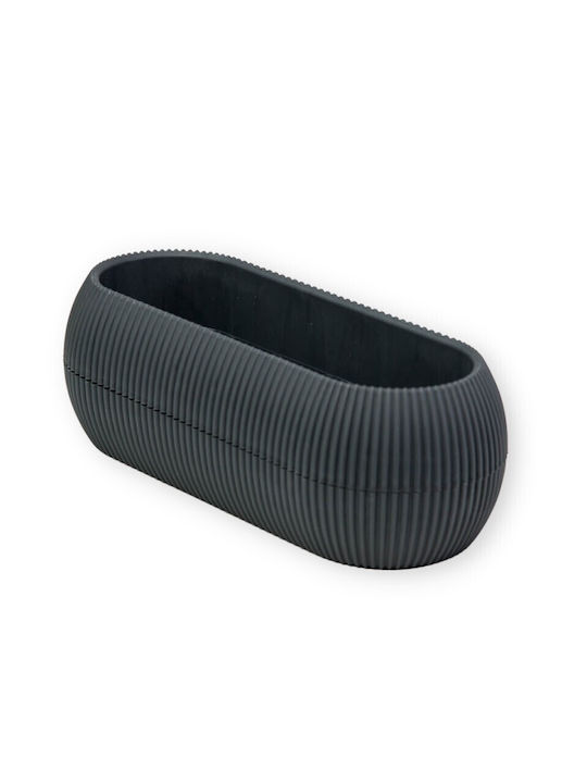 Viosarp Coral Plastic Flower Pot Anthracite