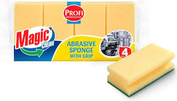 Гъба Channel 4 Бройки Pro 26.5 X 12.5 X 4.5 См Magic Clean Гъба Channel 4 Бройки Pro 26.5 X 12.5 X 4.5 См Magic Clean