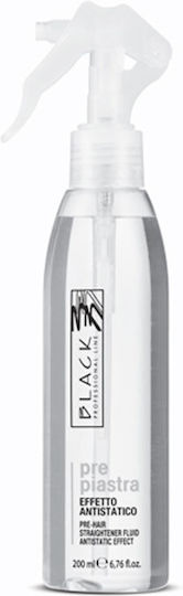 Black Professional Line Spray Pentru Protecția Termică A Părului Pentru Netezire 200ml