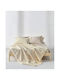Kentia Cristofer Σετ Κουβερλί Μονό Microfiber Cream-green-orange-yellow 160x240cm 2τμχ