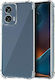 Techwave Armor Antishock Задна Корица Силикон Прозрачен (Motorola Edge 50 Fusion)