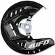 Ufo Protective Front Disc Cover Plastic Dc01005-001 Ktm Sx 150 10-14 Ktm Sx 125 10-14 Black