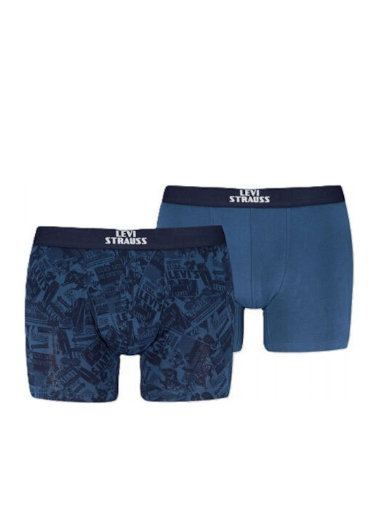 Levi's Men's Boxers Blue Combo 2 Pack