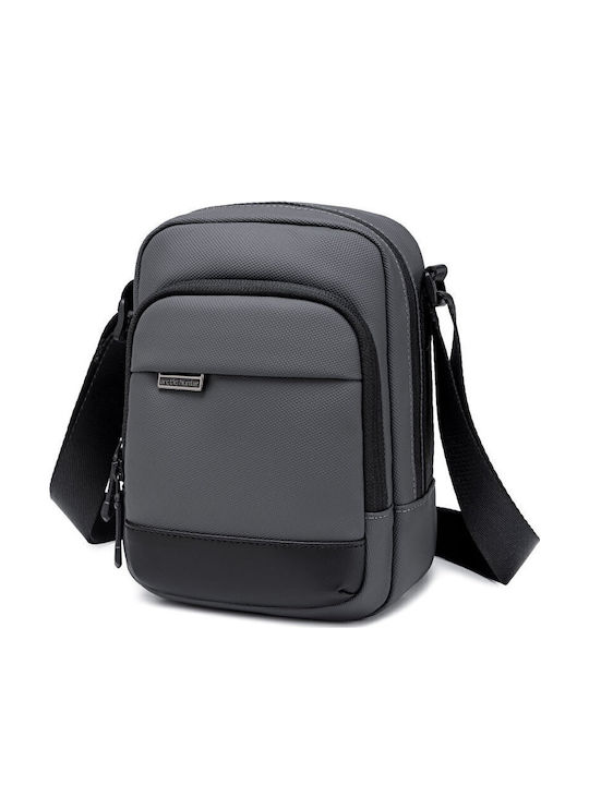 Men's Gray Shoulder / Crossbody Bag