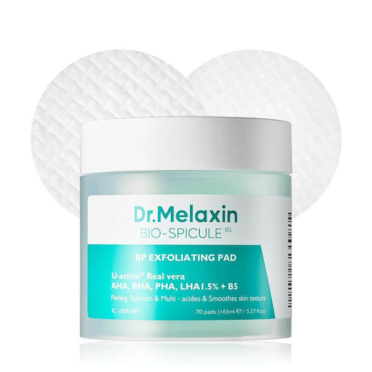 Dr.melaxin Bp Pore Exfoliating 165 Ml 70 Discs