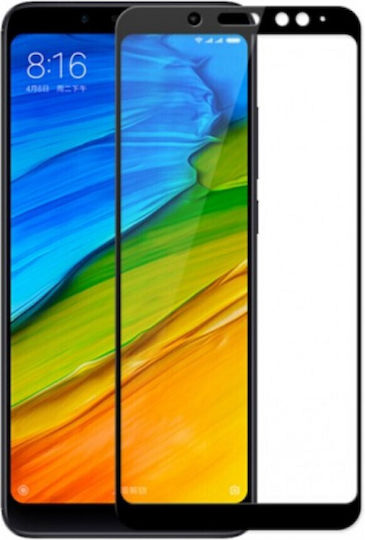 Закалено Стъкло За Цялото Лице Черно (Redmi 6/6a)