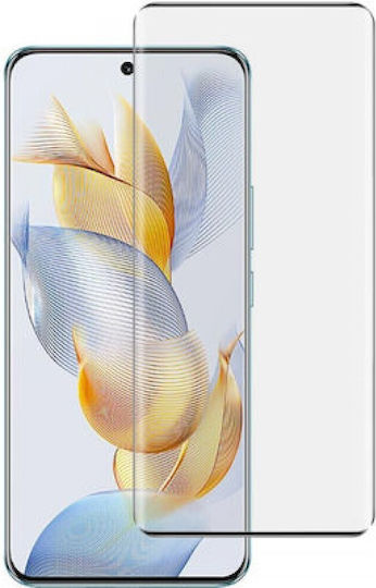 Full Face Tempered Glass Μαύρο (Honor 90 Pro)