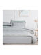 Das Home Happy 9696 Σετ Σεντόνια Μονά 170x260εκ. Grey (3τμχ)