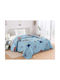 Adam Home Παιδικό Κουβερλί Μονό 320 Γαλάζιο 160x220εκ.
