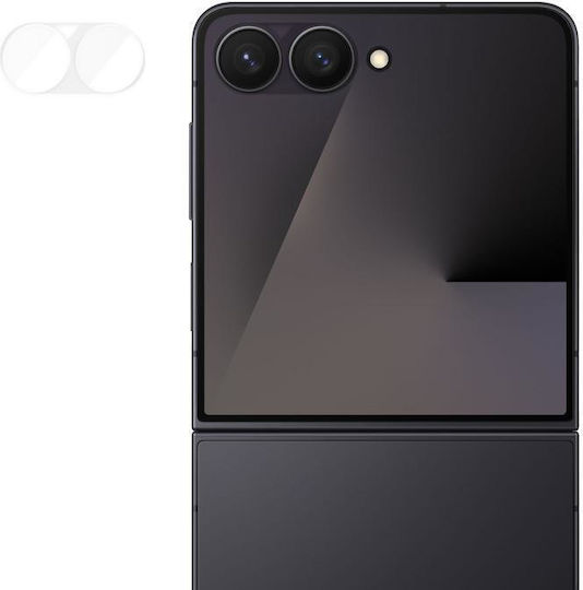Samsung Galaxy Z Flip7 5g Kalebol Transparent Hd Anti-fingerprint Ar Integrated Camera Lens Tempered Glass Film