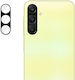 Samsung Galaxy A25 5g Kalebol Silk-screened Hd Anti-fingerprint Ar Integrated Camera Lens Tempered Glass Film