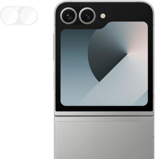 Samsung Galaxy Z Flip6 Kalebol Transparent Hd Anti-fingerprint Ar Integrated Camera Lens Tempered Glass Film