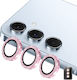 Samsung Galaxy A57 5g Enkay Κρίκοι Προστασίας Κάμερα Lens Protector Rings Pink