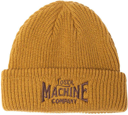 Unisex Beanie Strickmütze in Gelber Farbe