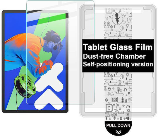 Lenovo Pad Pro 12.7 Imak Dust-free Chamber Locator Tablet Tempered Glass Film