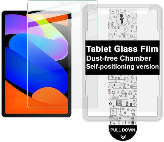 Lenovo Tab M11 Xiaoxin Pad 11 2024 Imak Dust-free Chamber Locator Tablet Tempered Glass Film