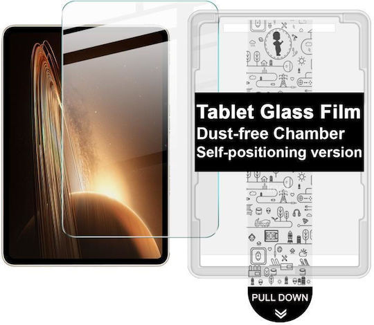 Oppo Pad2 Pad3 Oneplus Pad Imak Dust-free Chamber Locator Tablet Tempered Glass Film