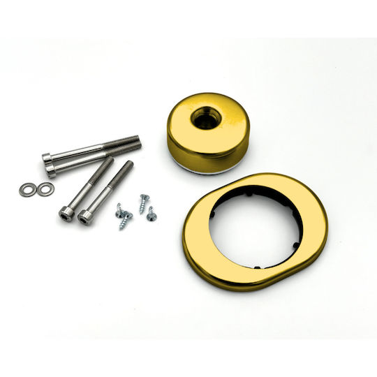 Omega Defender Lock Armoured Door Gold