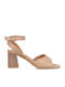 Suede Beige Sandals