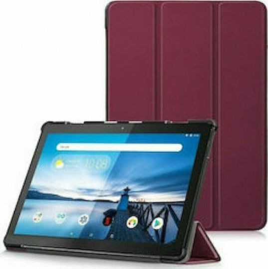 Oem Трифолд Калъф Книга Флип Капак Xiaomi Redmi Pad SE 8.7" Бордо