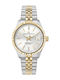 Philip Watch Caribe Men's Battery Watch with Silver Metal Bracelet
