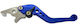 Ride It Einstellbare Motorradhebel Bremse für Yamaha Krypton Blau 204007086
