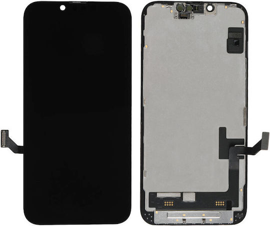Screen with Touch Mechanism for Apple iPhone 14 (Black)