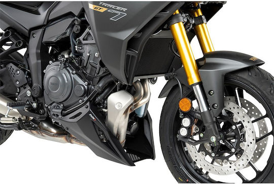 Протекция Картер Карнина Engine Spoiler Мат Черен Yamaha Mt-07 Y-amt '25-'26 Tracer 7 Gt '25-'26 22415j Puig