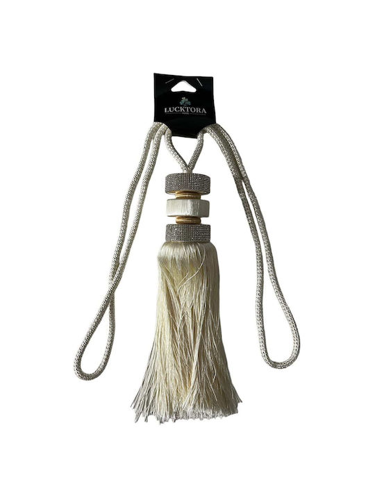 Lucktora Tie-Back Snur Ecru