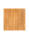 Woodwell Square Table Surface Solid Wood Natural 80x80cm E2208,3 2 Pieces