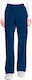Cherokee Core Stretch Female Medical Pants Navy Blue Made of Cotton and Polyester