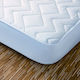 La Luna Protective Mattress Cover Single White 100x200+35cm