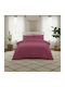 24home.gr Satin Σεντόνι Υπέρδιπλο 240x270εκ. Apple