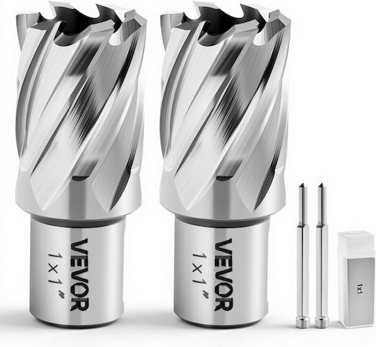 Vevor Set 4 HSS Drills for Metal and Masonry