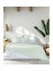 Nima Pique Blanket Double 220x240cm Green