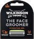 Wilkinson Sword The Face Groomer Capete de Înlocuire 4 Bucăți