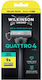 Wilkinson Sword Quattro 4 Razor with Refillable...