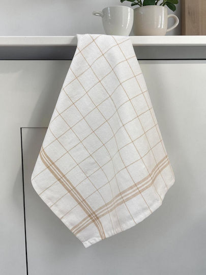 Linea Home Ray Kitchen Towel in Beige Color 50x70cm