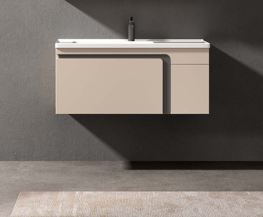 Martin Vanity Without Sink L99xD49xH45cm Cream White