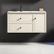 Martin Bathroom Vanity Unit Without Sink M98xB48.5xH48cm Ivory White