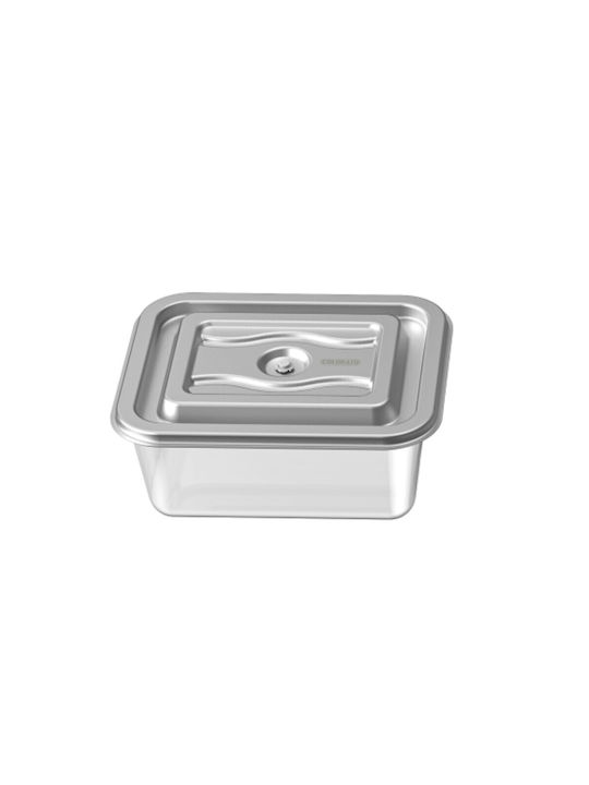 Colorato Glass Lunch Box Silver 6.5lt
