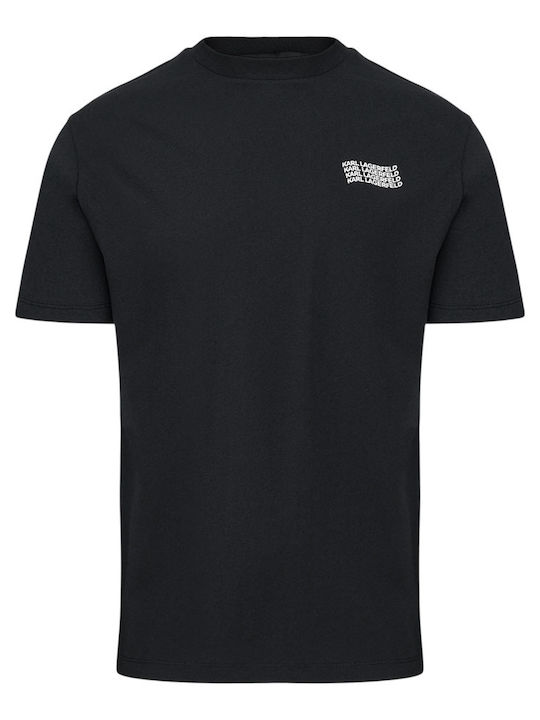 Karl Lagerfeld T-shirt Μαύρο