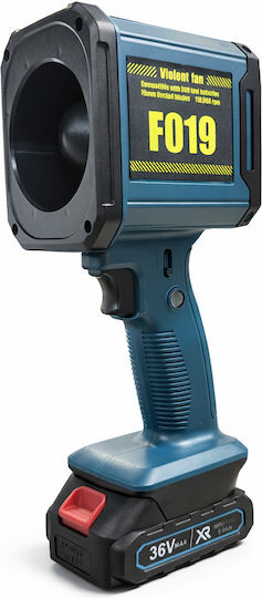 Wireless Handheld Blower Violent Fan F019 Blue