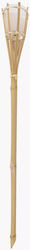Ecoshadow Gartendekorationen Bambus Fackel Mit Citronella Kerze H150cm