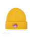 Kinder Beanie Gestrickt Gelbe
