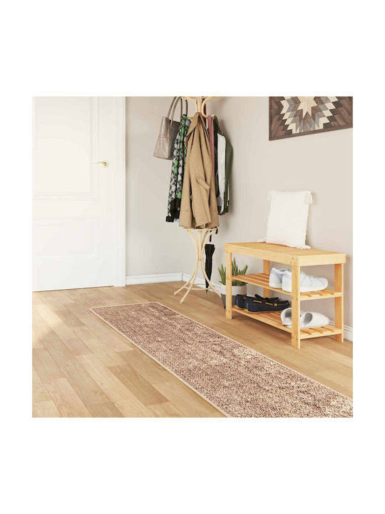 vidaXL Non-Slip Yellow Runner Rug 50x450cm