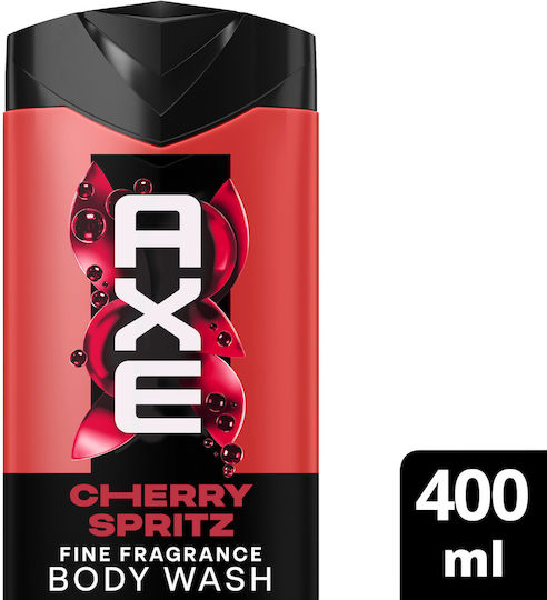 Axe Wasch Feuchtigkeitsspendendes Schaumbad mit Duft Kirsche für Herren 400ml