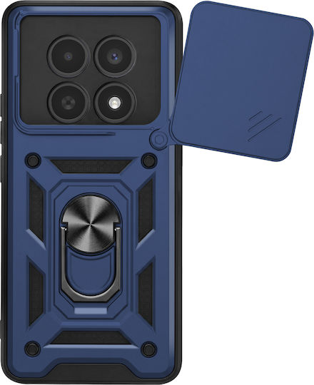 Mayaxess Ring Case Redmi Note 15 5g Sliding Camera Cover Night Blue
