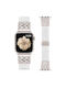 Λουράκι Celtic Stretchy Band White Apple Watch 38 40 41 42 Series 10/11