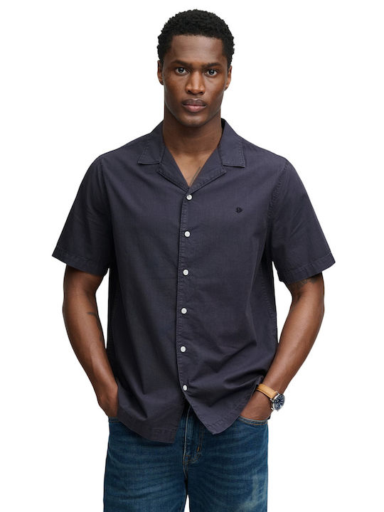 Superdry M D3 Ovin Κοντομάνικο Πουκάμισο Blue